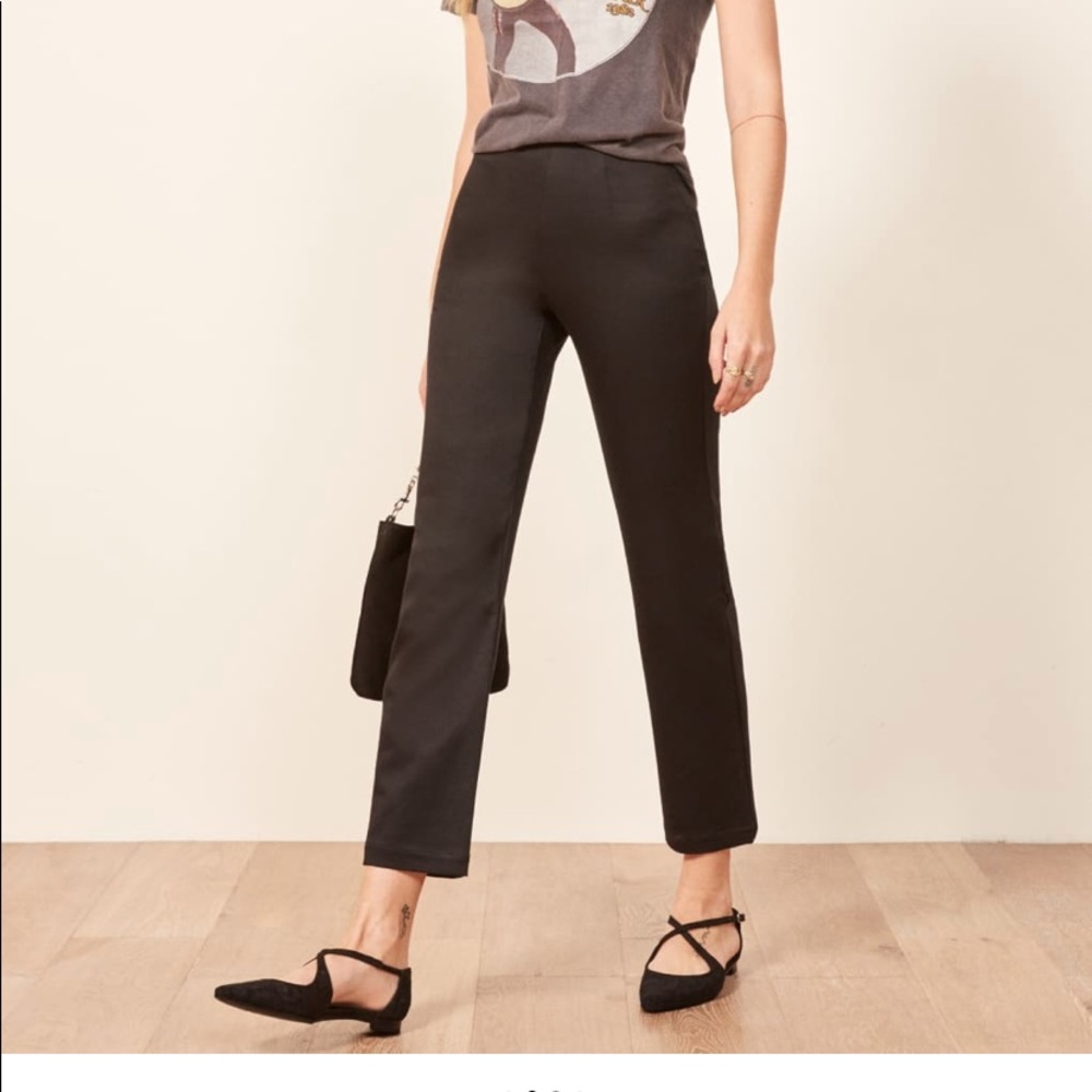 Reformation marlon pant in houndstooth